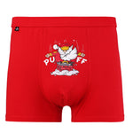 Men's Boxer Shorts with Santa Print | MBX600-506