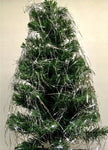 Retro Christmas Tree Decoration - Silver Angel Hair | 549373