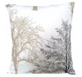 100% Cotton White Pillowcase with Tree Shadow - Poszewka na Poduszkę Jasiek | POS-01