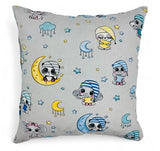 100% Cotton Cute Gray Pillowcase - Poszewka na Poduszkę Jasiek | POS-07