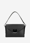 Wojas Black Leather Crossbody Bag | 8020151