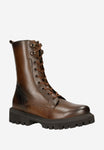 Wojas Brown Insulated Leather Ankle Boots | 6411752