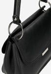 Wojas Black Leather Handbag | 8033451