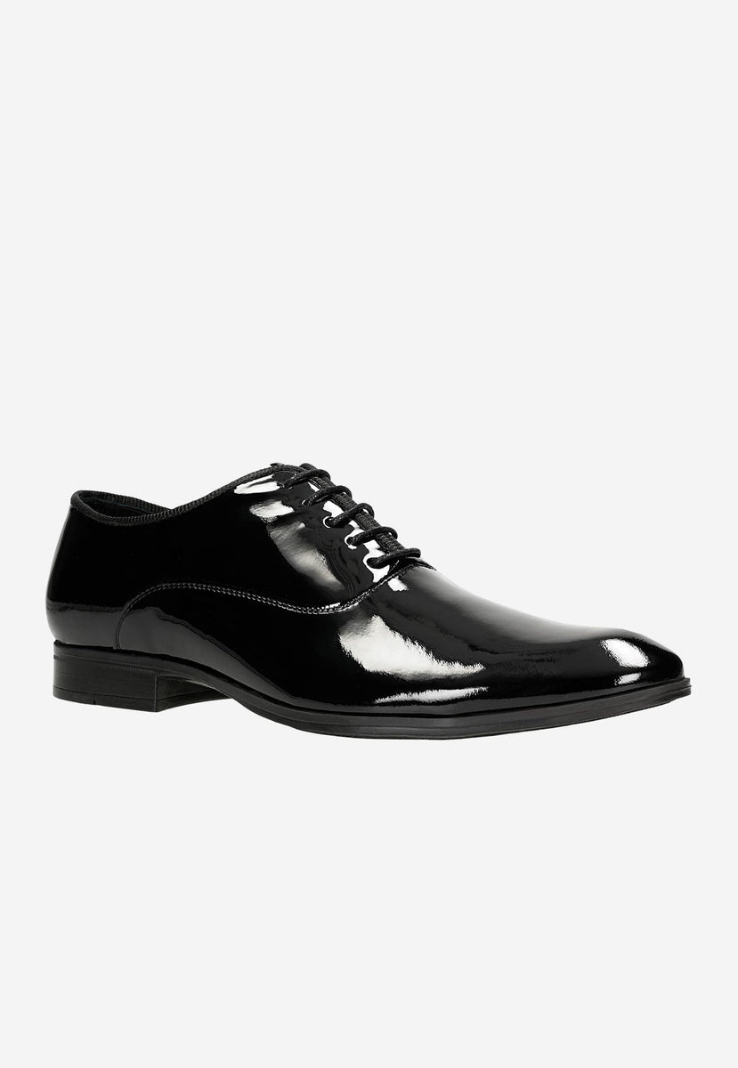 Wojas Men's Black Patent Leather Dress Shoes | 1018531 – Luxahaus Beyond