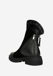 Wojas Black Combined Leather Ankle Boots | 5524671