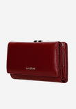 Wojas Red Snap Leather Wallet | 9108555