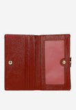 Wojas Red Snap Leather Wallet | 9108555