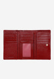 Wojas Red Snap Leather Wallet | 9108555