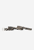 Wojas Women's Zebra Pattern Leather Belt | 996164