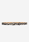 Wojas Women's Zebra Pattern Leather Belt | 996164