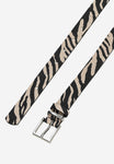 Wojas Women's Zebra Pattern Leather Belt | 996164