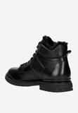 Wojas Black Insulated Leather Ankle Boots | 2408871