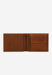 Wojas Brown Embossed Leather Wallet | 9108092