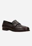 Wojas Brown Leather Loafers | 4631452