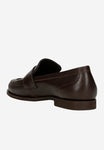 Wojas Brown Leather Loafers | 4631452