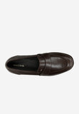 Wojas Brown Leather Loafers | 4631452