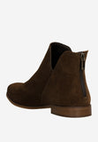 Wojas Dark Brown Leather Ankle Boots | 5500262