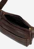 Wojas Brown Leather Waist Bag | 9002252