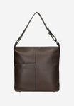 Wojas Dark Brown Leather Messenger Bag | 981973