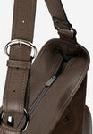 Wojas Dark Brown Leather Messenger Bag | 981973