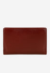 Wojas Red Leather Wallet with Golden Logo | 9109555