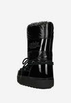 Wojas RELAKS Women's Black Insulated Leather Snow Boots | R7100381