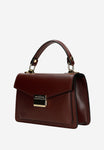 Wojas Burgundy Leather Crossbody Bag | 8040255