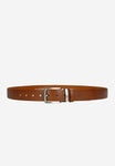 Wojas Brown Embossed Leather Belt | 9312352