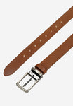 Wojas Brown Embossed Leather Belt | 9312352