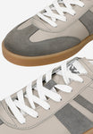 Wojas Gray Leather Sneakers | 1023470