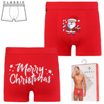 Men's Boxer Shorts with Christmas Print | MBX600-501