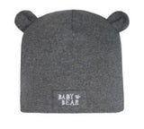 Boys' Dark Gray Beanie with Ears ~2-6 years | 46/124-DG