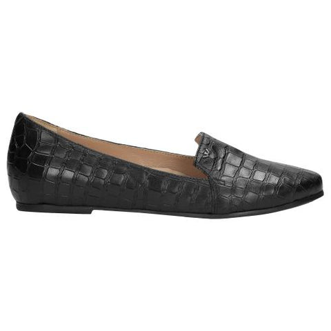 Wojas Black Leather Loafers | 939651