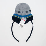 Gray Beanie with Visor, 1-3 Years  | 36/038-G