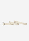 Wojas Women's 3 cm Beige Leather Belt | 9973-84