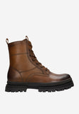 Wojas Brown Insulated Leather Biker Boots | 2406452