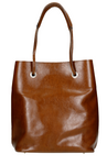 Wojas Brown Leather Handbag | 8001952