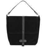 Wojas Black Leather Handbag | 9857-71