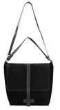 Wojas Black Leather Handbag | 9857-71