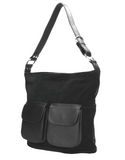 Wojas Black Leather Handbag | 981971