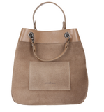 Wojas Light Brown Leather Handbag | 890173