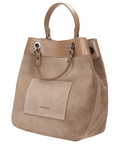 Wojas Light Brown Leather Handbag | 890173