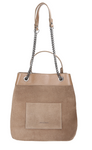 Wojas Light Brown Leather Handbag | 890173