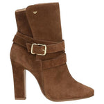 Wojas Brown Leather Ankle Boots | 5501162