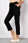 Black High-Waisted Pants | SP-1518